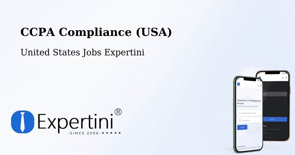 CCPA Privacy Rights & Compliance Notice – Odon - United States Jobs Expertini