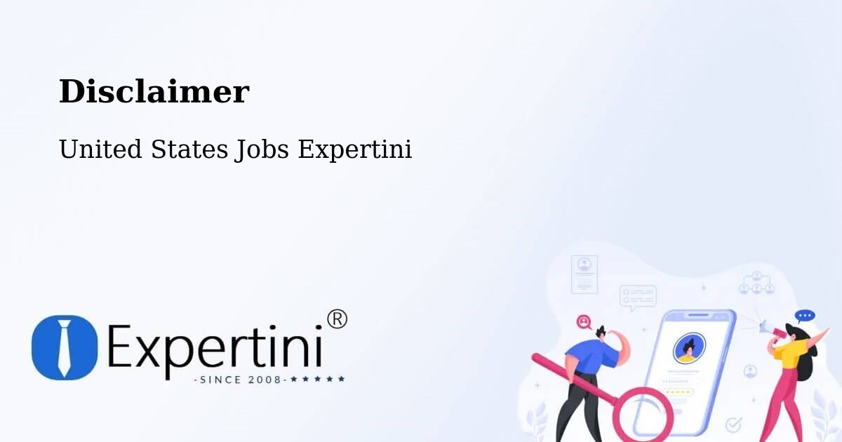 Disclaimer – Odon - United States Jobs Expertini