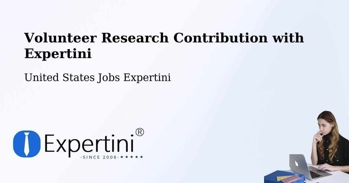 Volunteer Research Contribution Program – Odon - United States Jobs Expertini